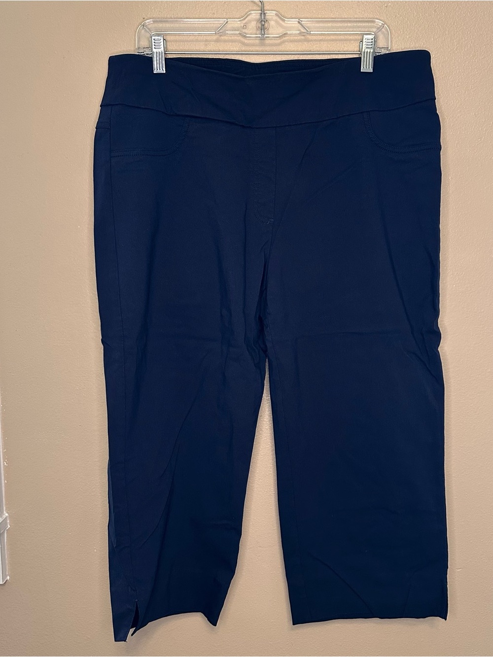 Ruby Rd. Dark Navy Women's Capri Pants